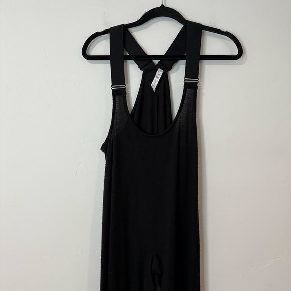 ALO Yoga Black Jumpsuit with Wide Straps - Picture 5 of 9